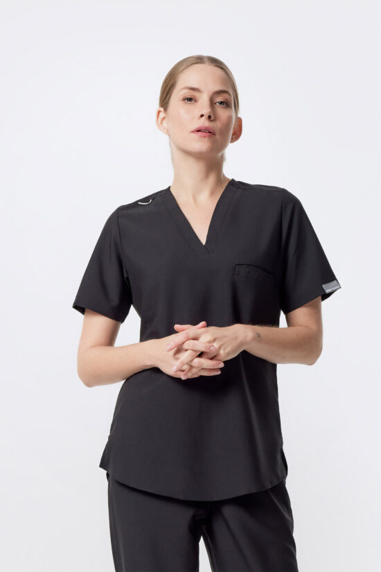 Bluza medyczna damska soft Black