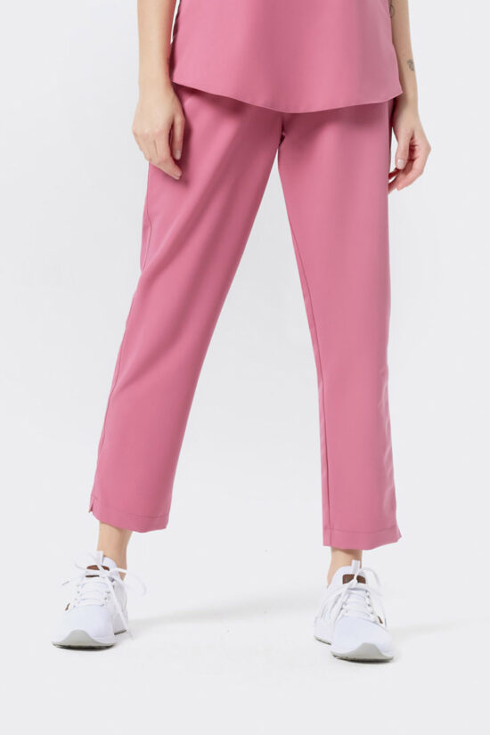 Spodnie medyczne damskie soft Ash pink