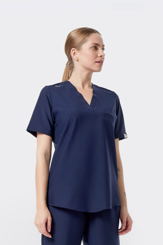 Bluza medyczna damska soft Dark navy