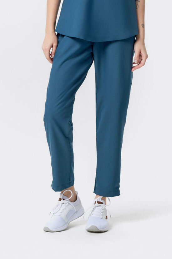 Spodnie medyczne damskie soft Deep marine