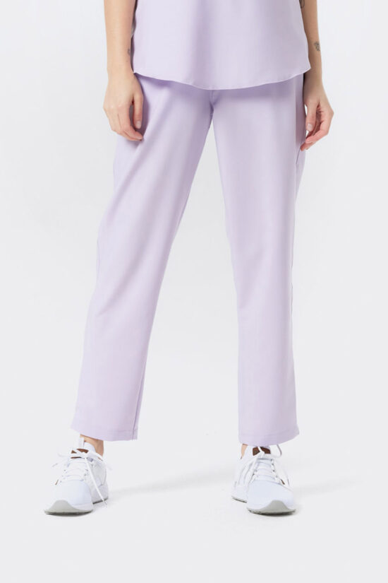 Spodnie medyczne damskie soft Pastel lilac