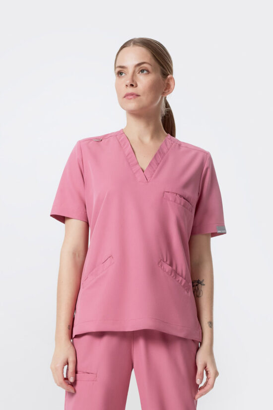 Bluza medyczna damska comfort Ash pink