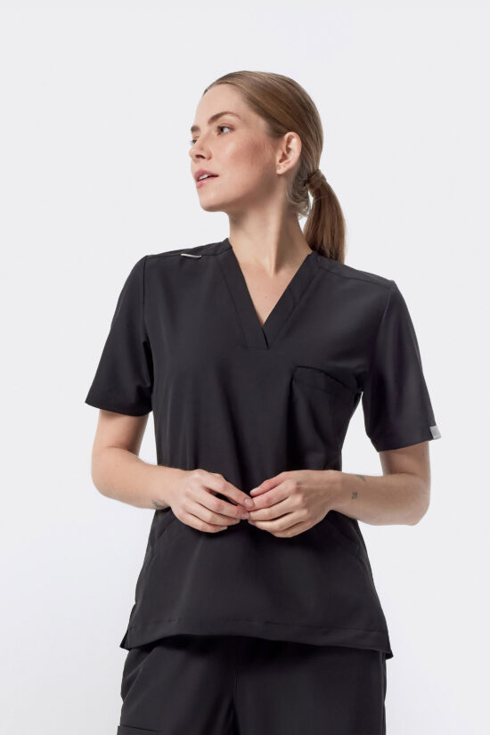 Bluza medyczna damska comfort Black