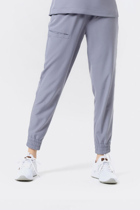 Spodnie medyczne Jogger damskie comfort Grey