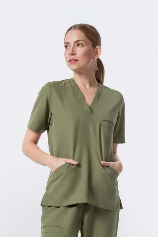 Bluza medyczna damska comfort Olive