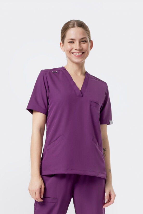 Bluza medyczna damska comfort Purple