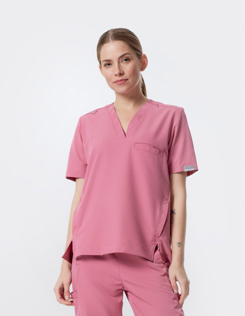 Bluza medyczna damska premium Ash pink