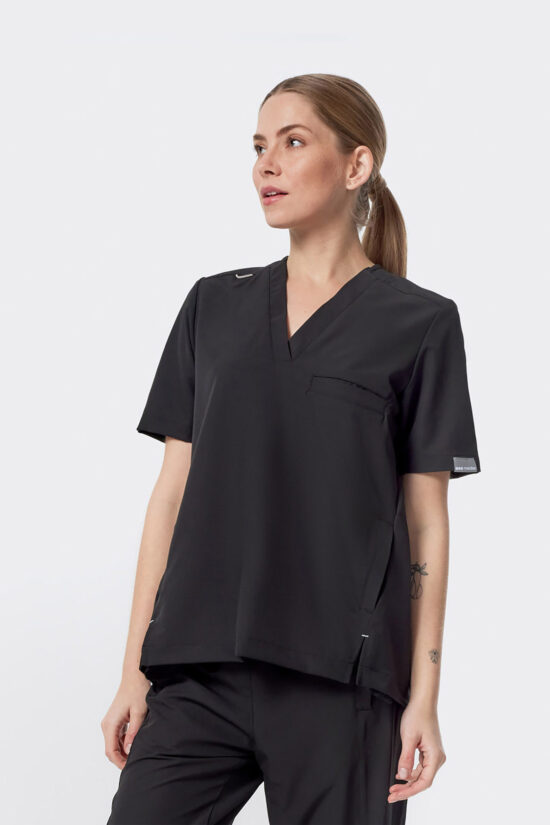 Bluza medyczna damska premium Black