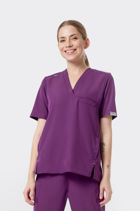 Bluza medyczna damska premium Purple