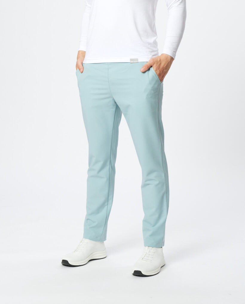 Spodnie medyczne męskie soft Blank Blue