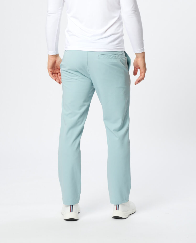 Spodnie medyczne męskie soft Blank Blue - obrazek 2