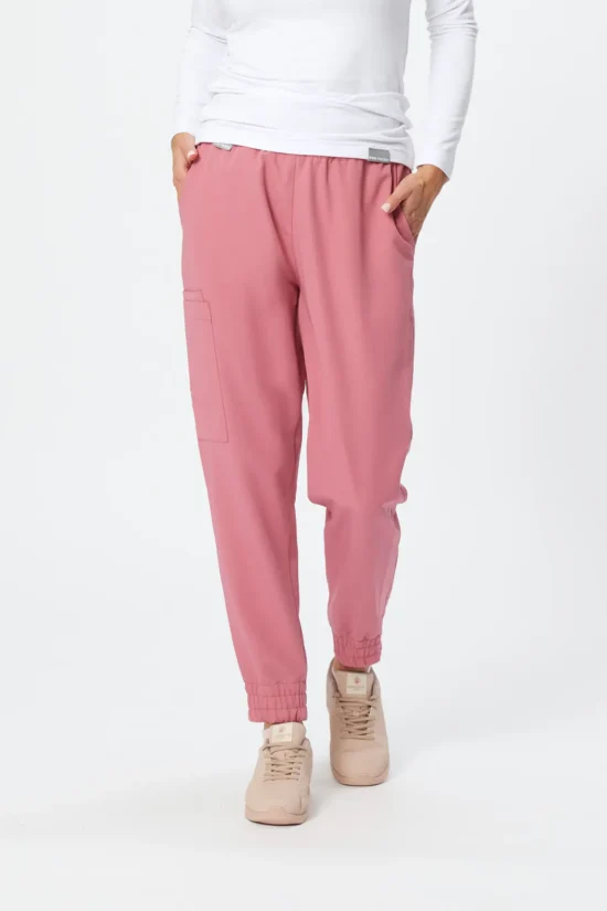 Spodnie medyczne damskie Prime Ash pink