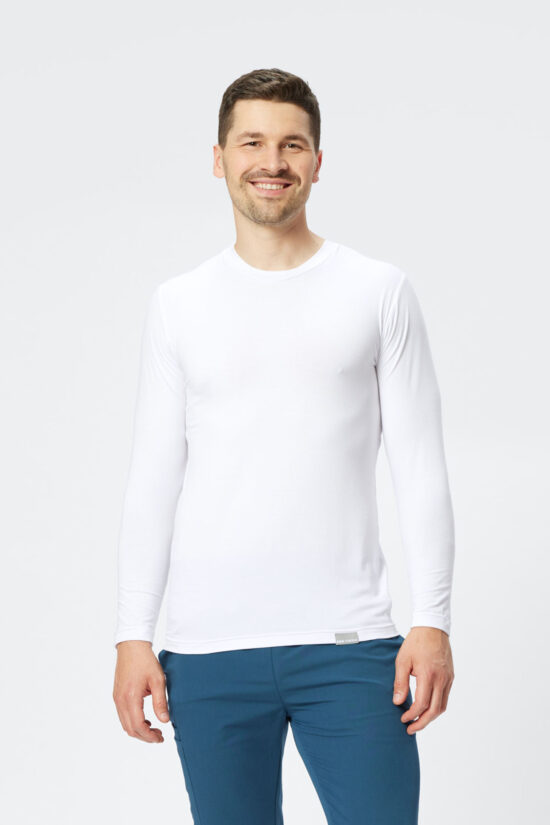 Longsleeve męski Biały
