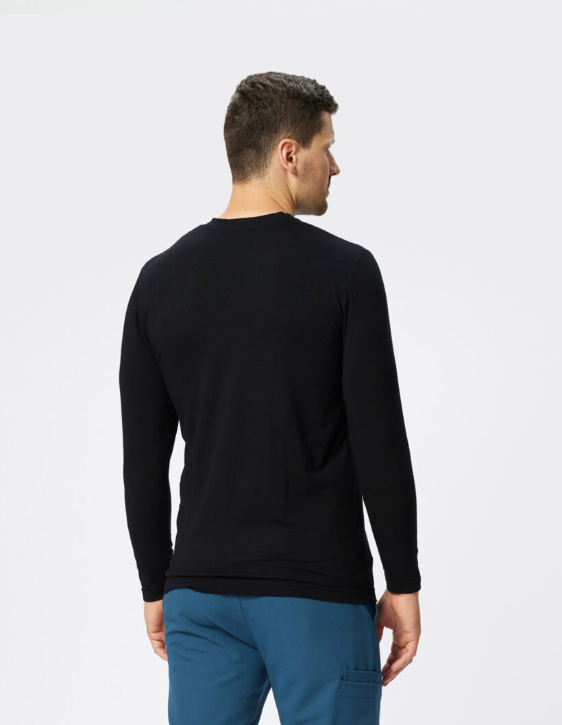 Longsleeve męski Czarny - obrazek 2