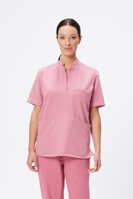 Bluza medyczna damska Elite Ash pink