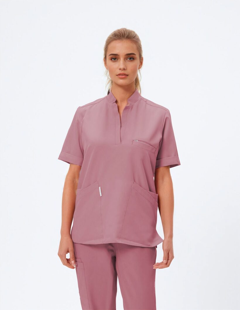 Bluza medyczna damska Elite Pink Iris