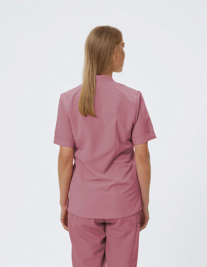 Bluza medyczna damska Elite Pink Iris - obrazek 2