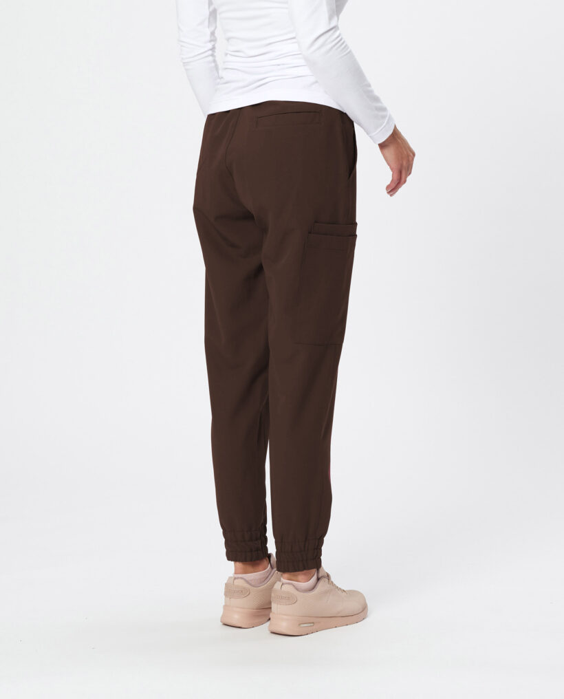 Spodnie medyczne damskie Prime Choco - obrazek 2