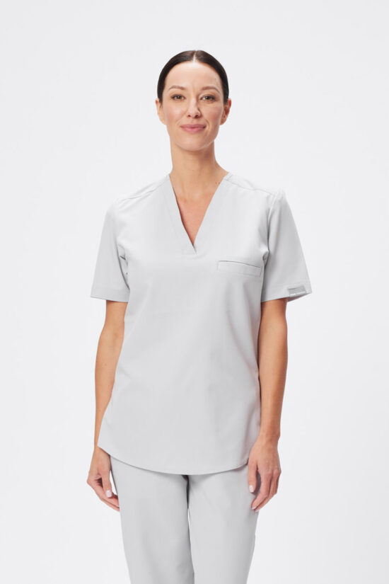 Bluza medyczna damska soft Light grey