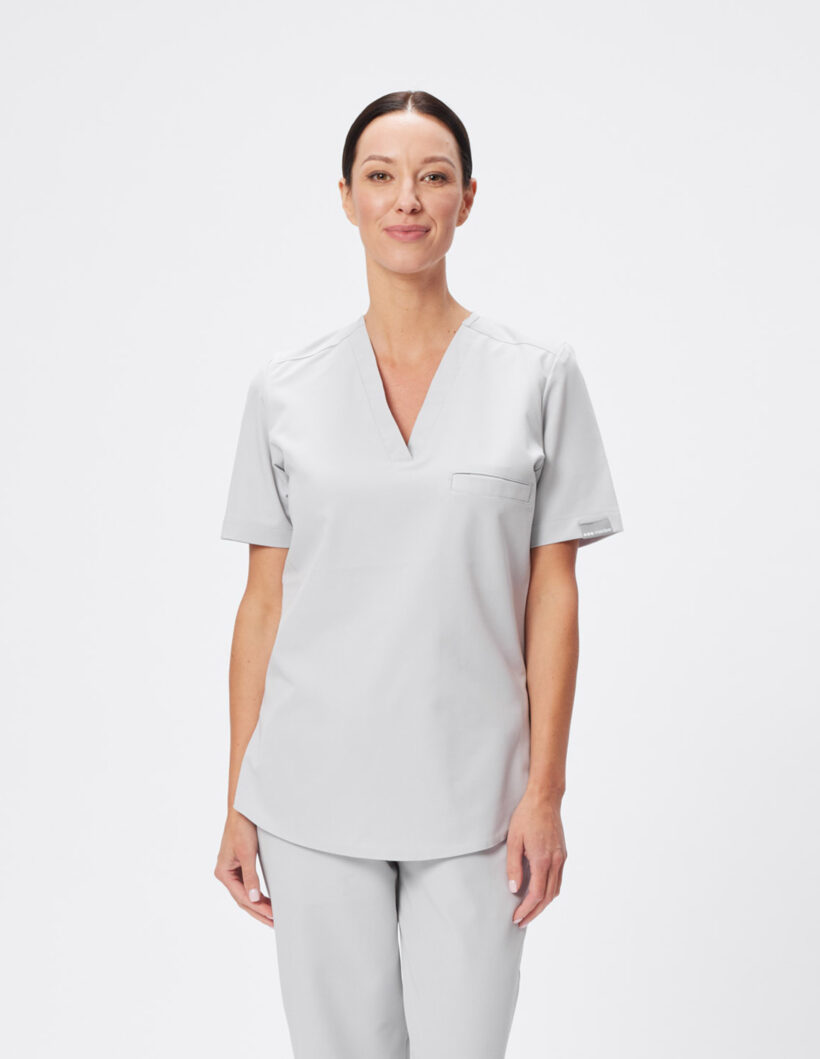 Bluza medyczna damska soft Light grey