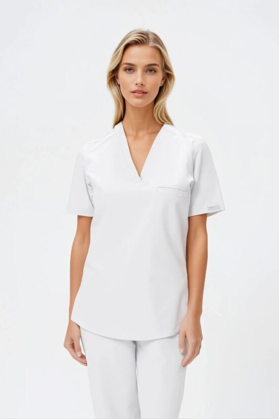 Bluza medyczna damska soft White