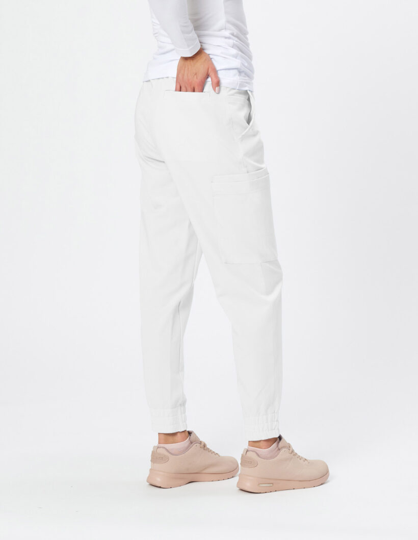 Spodnie medyczne damskie Prime White - obrazek 2