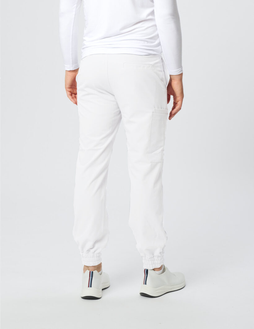 Spodnie medyczne męskie Prime White - obrazek 2