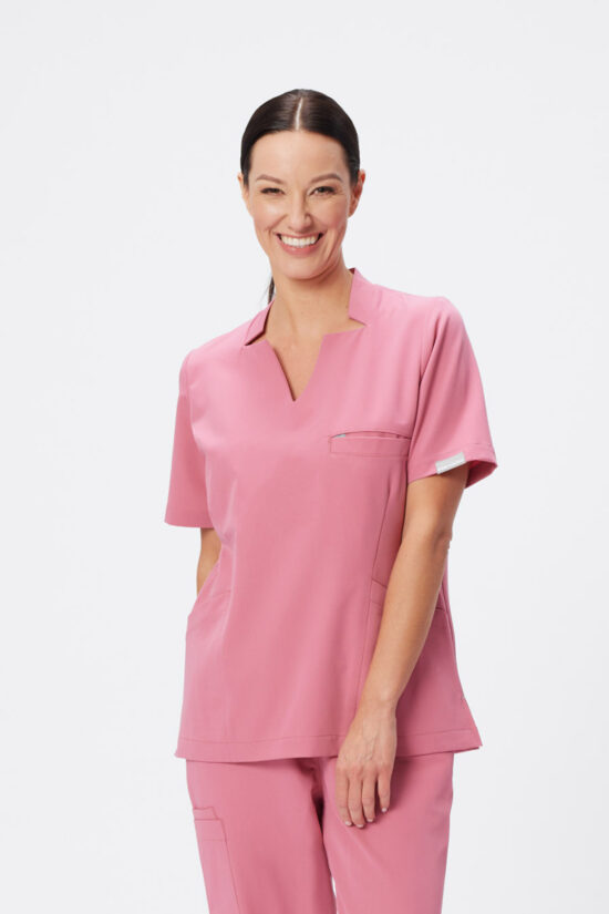 Bluza medyczna damska Classy Ash pink