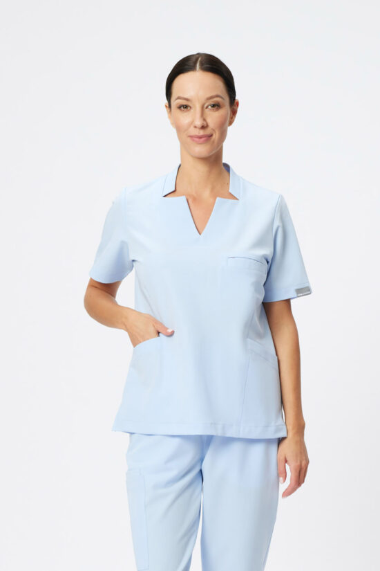 Bluza medyczna damska Classy Baby blue