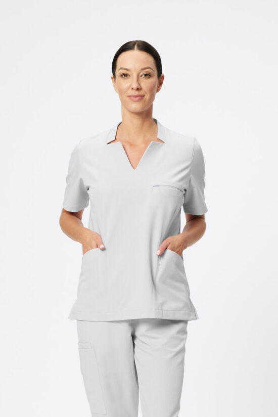 Bluza medyczna damska Classy Light grey