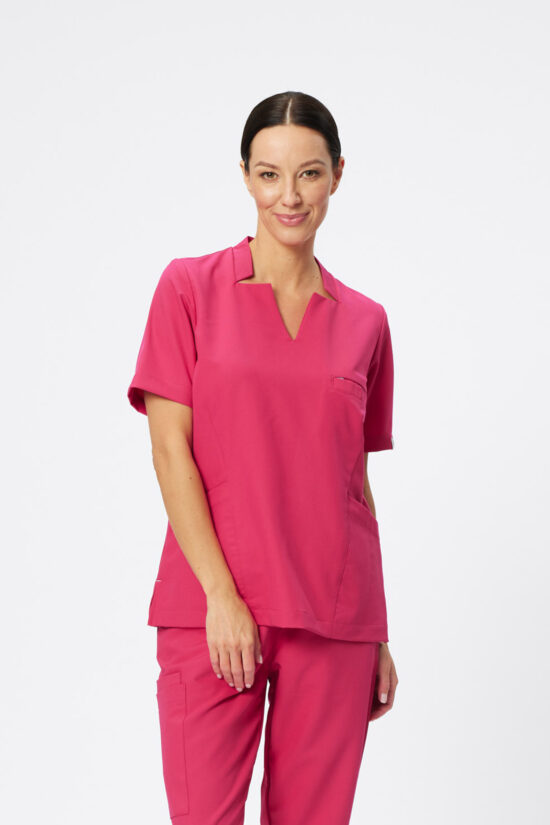 Bluza medyczna damska Classy Amarant