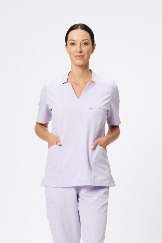 Bluza medyczna damska Classy Pastel lilac