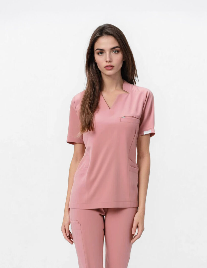 Bluza medyczna damska Classy Flamingo
