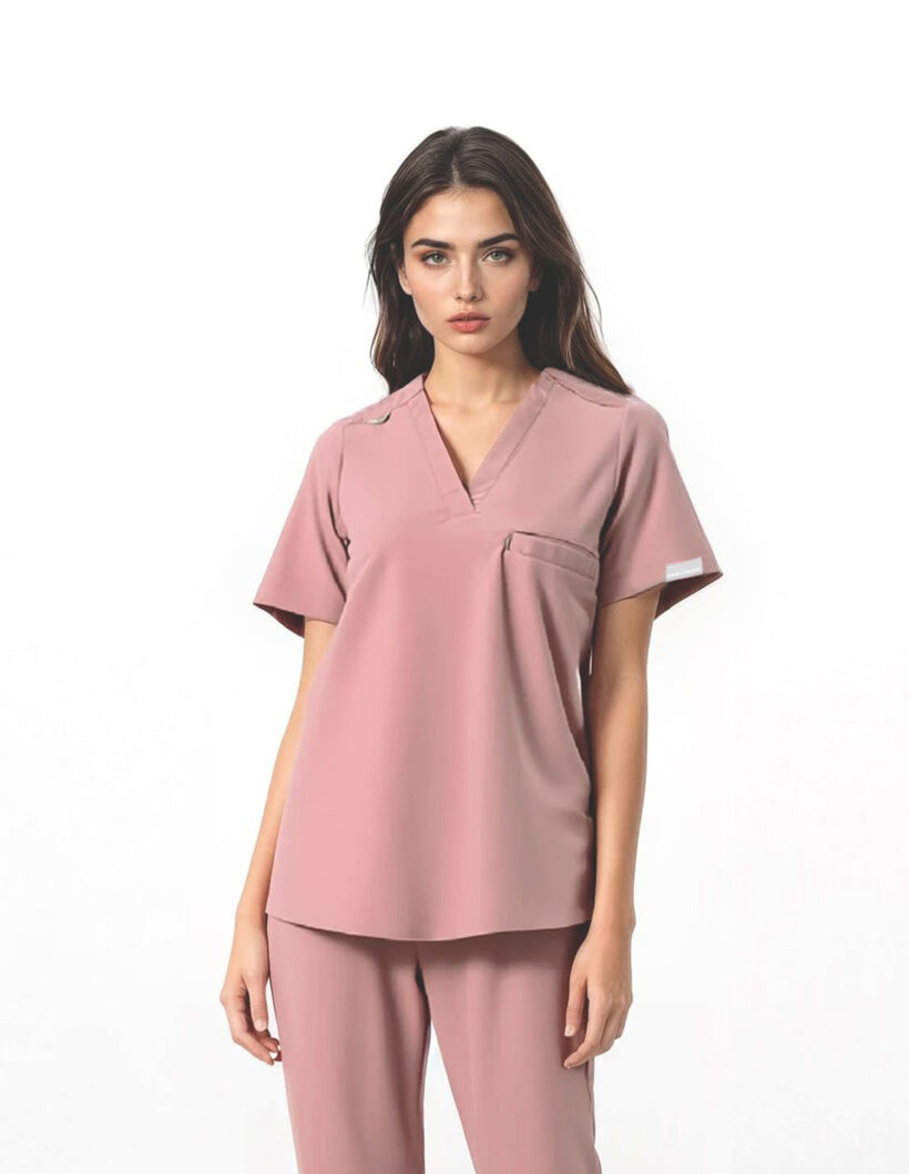 Bluza medyczna damska soft Flamingo