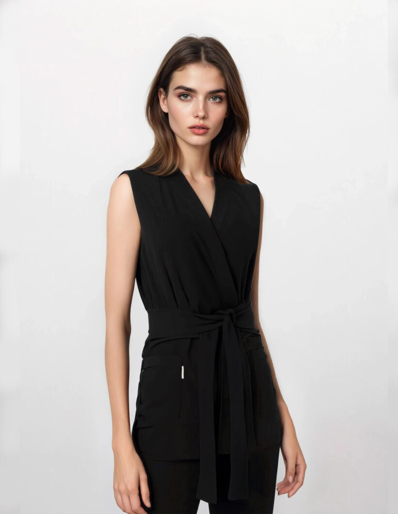 Kamizelka medyczna damska Smart Black