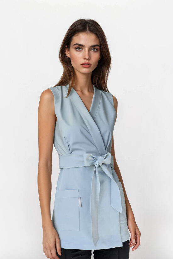 Kamizelka medyczna damska Smart Baby blue
