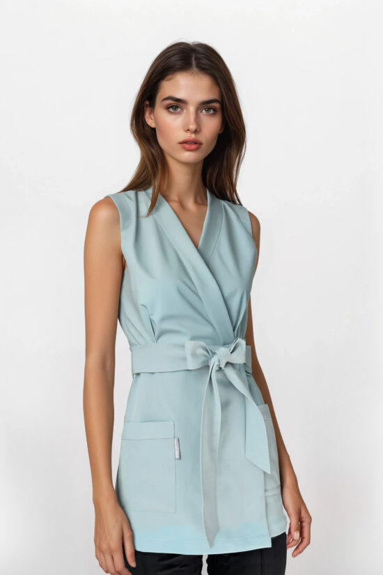 Kamizelka medyczna damska Smart Blank blue