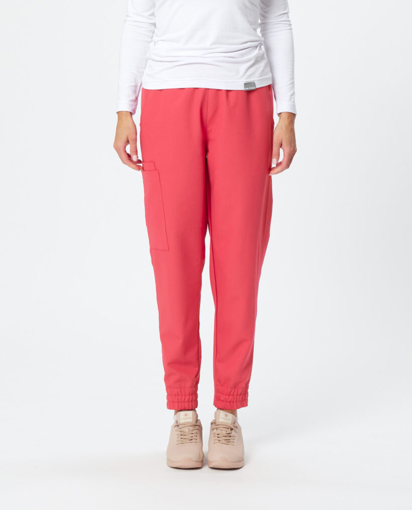 Spodnie medyczne damskie Prime Salmon Pink