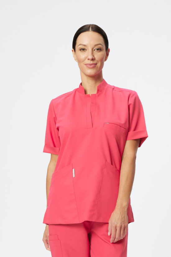 Bluza medyczna damska Elite Salmon Pink