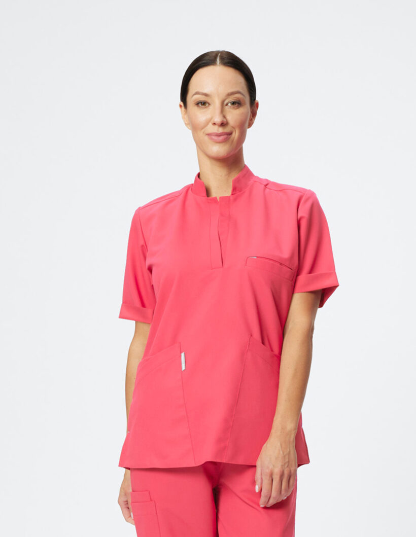Bluza medyczna damska Elite Salmon Pink