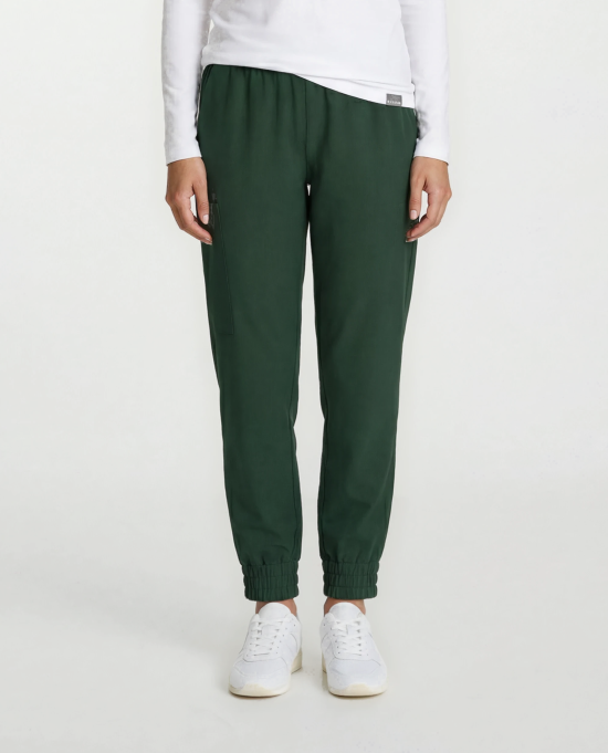 Spodnie medyczne damskie Prime Dark Green