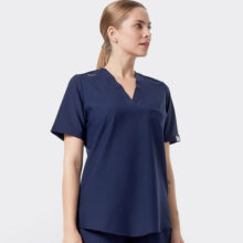 Bluza medyczna damska soft Dark navy